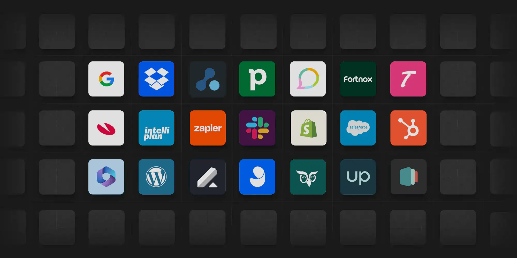 sajn integrationer med CRM, ERP och andra verktyg